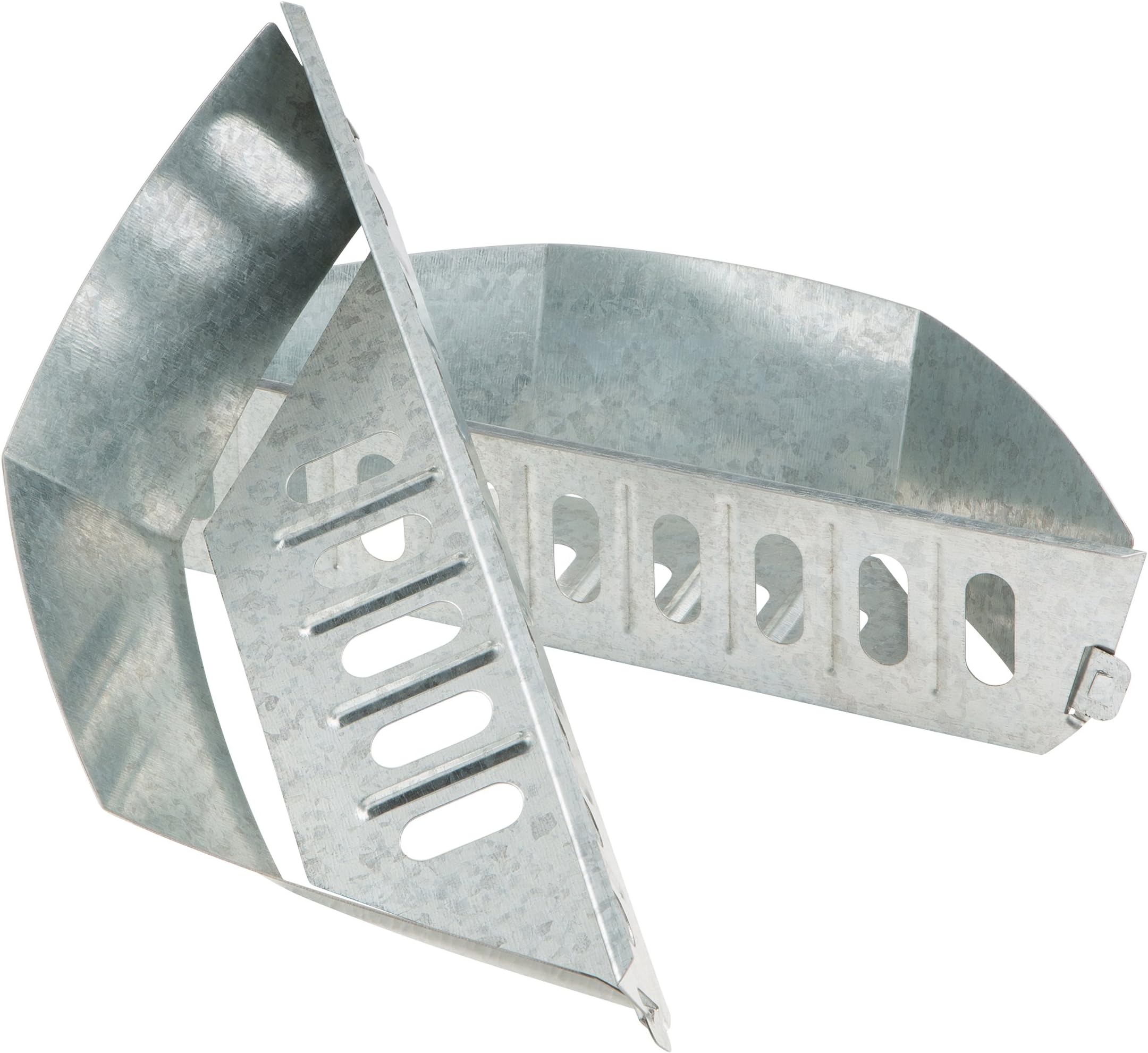 Bruzzzler Charcoal Basket for Kettle Barbecues, Charcoal Tray for Barbecue, Charcoal Baskets, Charcoal Briquette Holder for Indirect Grilling, Charcoal Holder, Barbecue Charcoal Holder, Set of 2