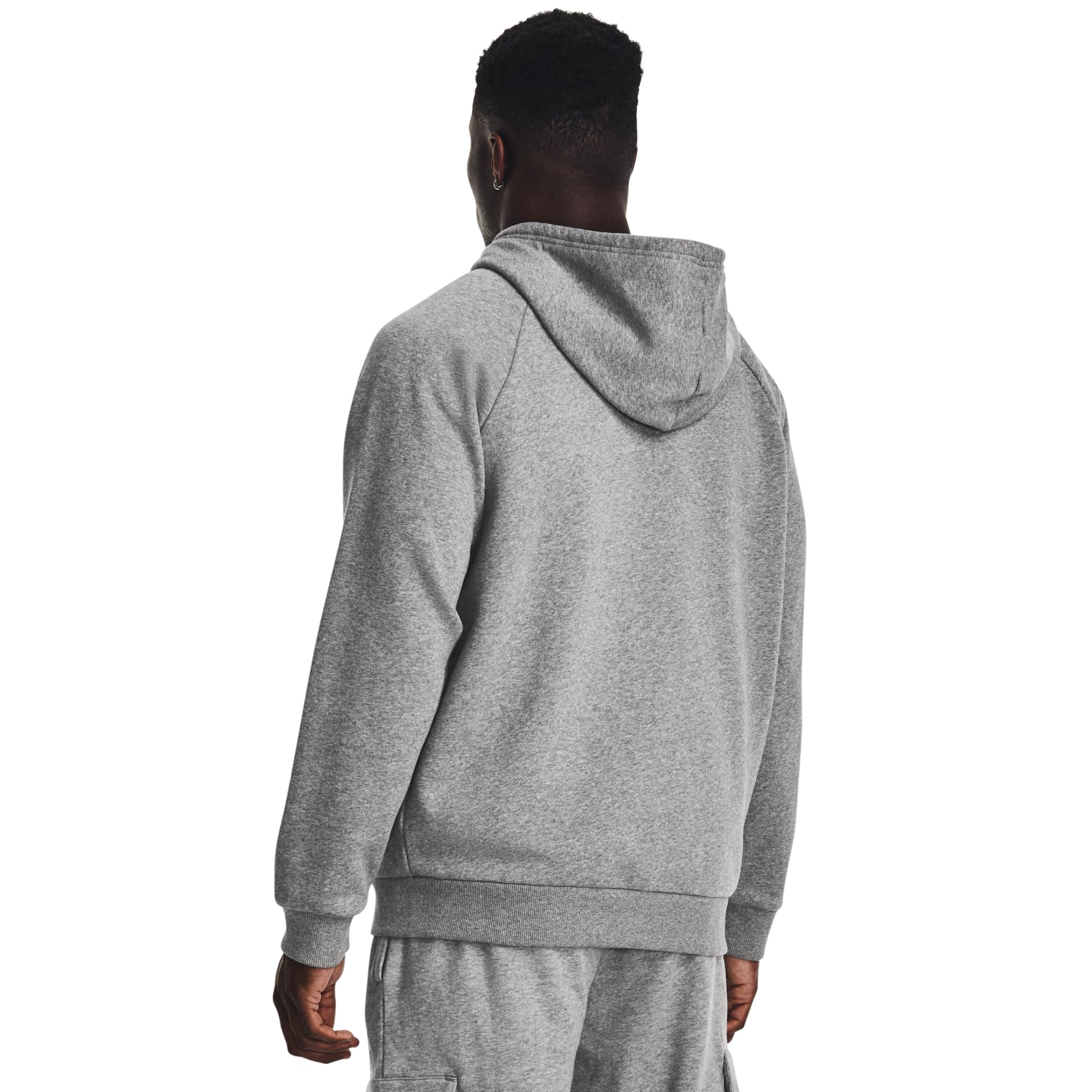 Under Armour Sudadera con Capucha para Hombre UA Rival de Forro Polar con Cremallera Completa Tops de Forro Polar Hombre