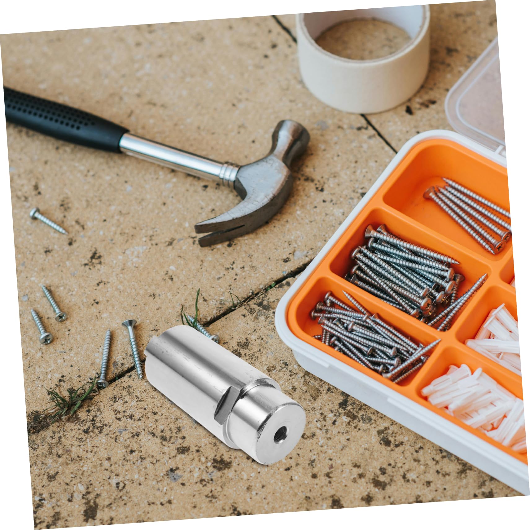 SOLUSTRE Wagenheberadapter aus Legierungsstahl mit Kompakter Bauweise und 13mm Lochabstand zur Erhöhung der Stabilität für Pkw Hebebühnen und Wagenheber