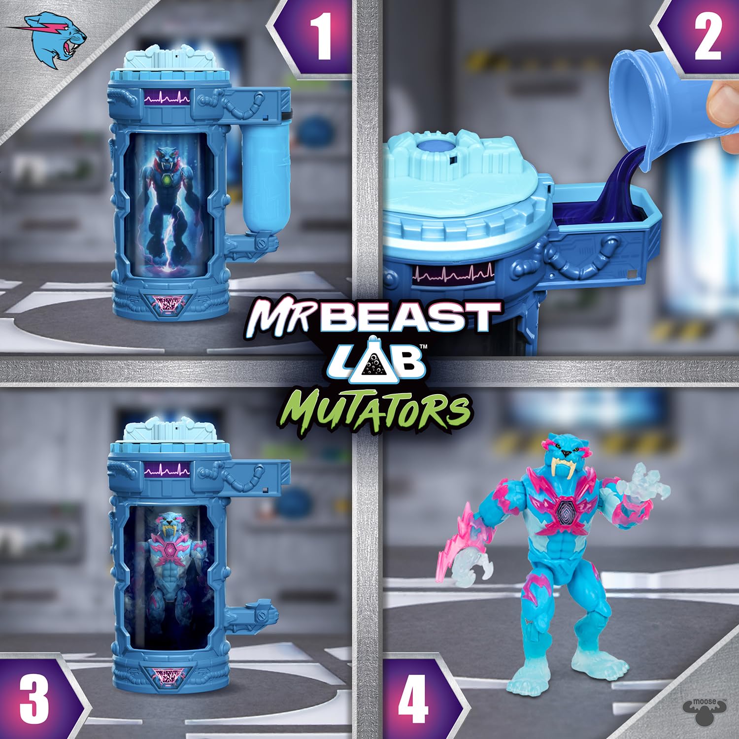 Amazon.com: MrBeast Lab Hyper Fusion Mutators, Experiment & Create