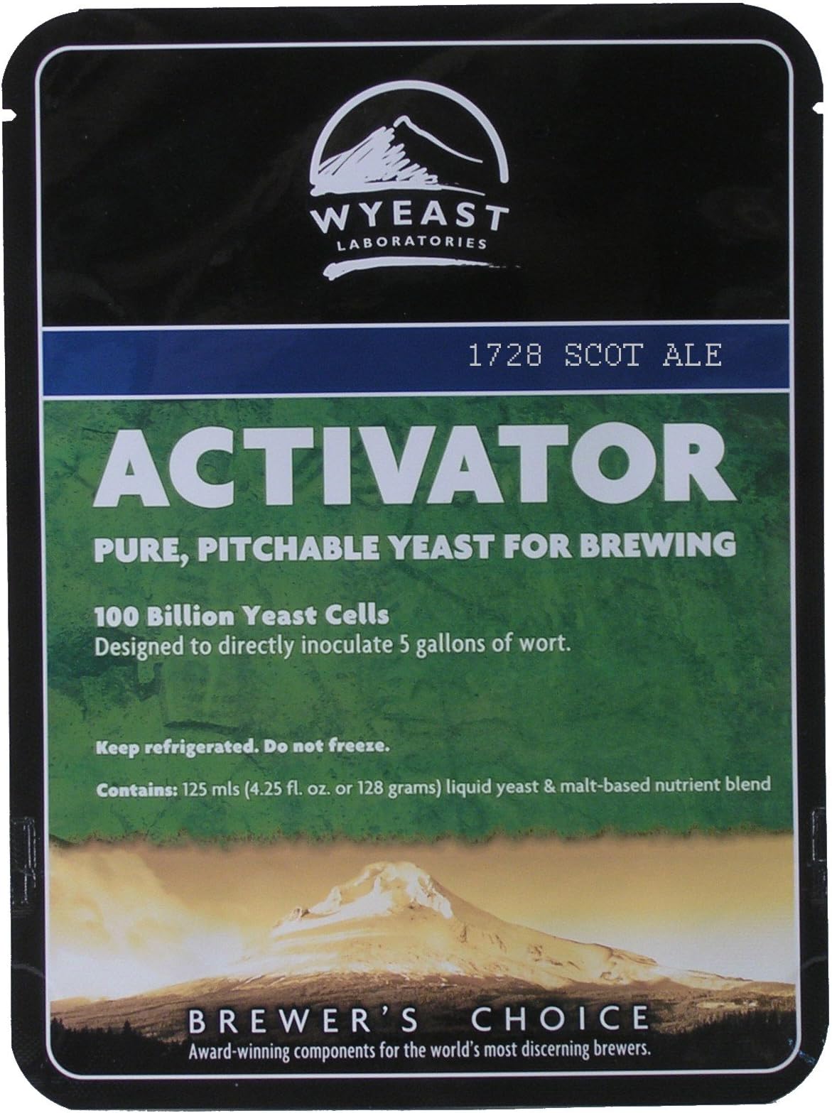 Scottish Ale Activator Wyeast ACT1728- 4.25 oz. by Midwest Homebrewing and Winemaking Supplies