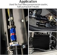 Vista 5 de EVIL ENERGY 4AN Hembra a 1/4" Púa Accesorio de Manguera Giratoria Recta