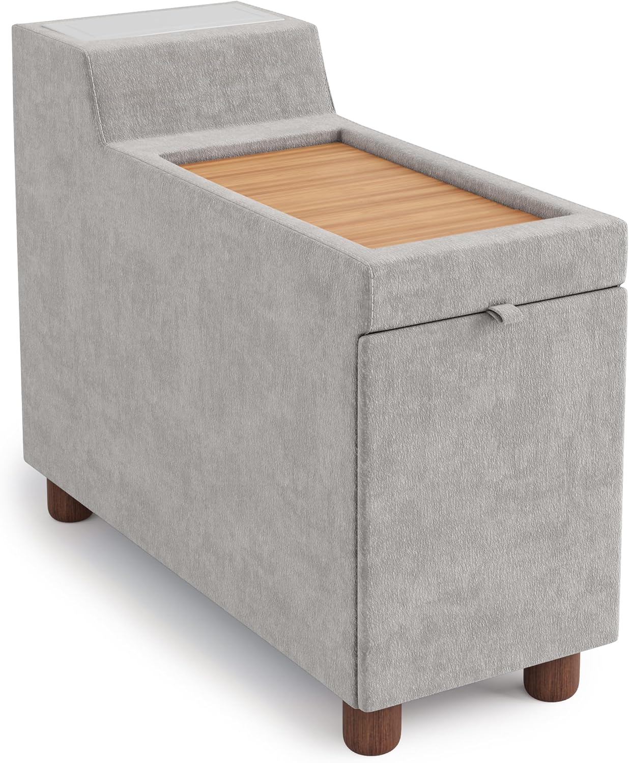 SITJOY Large Cloud Couch, Accessory, Light Gray, Console Table