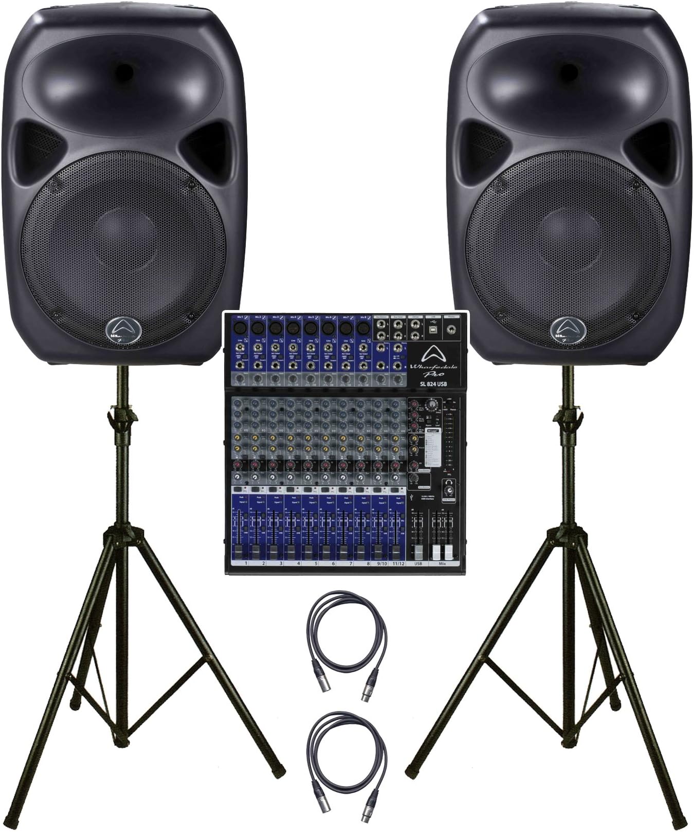 Wharfedale Titan Vocal / Band PA System - 600W 12 Channel Active