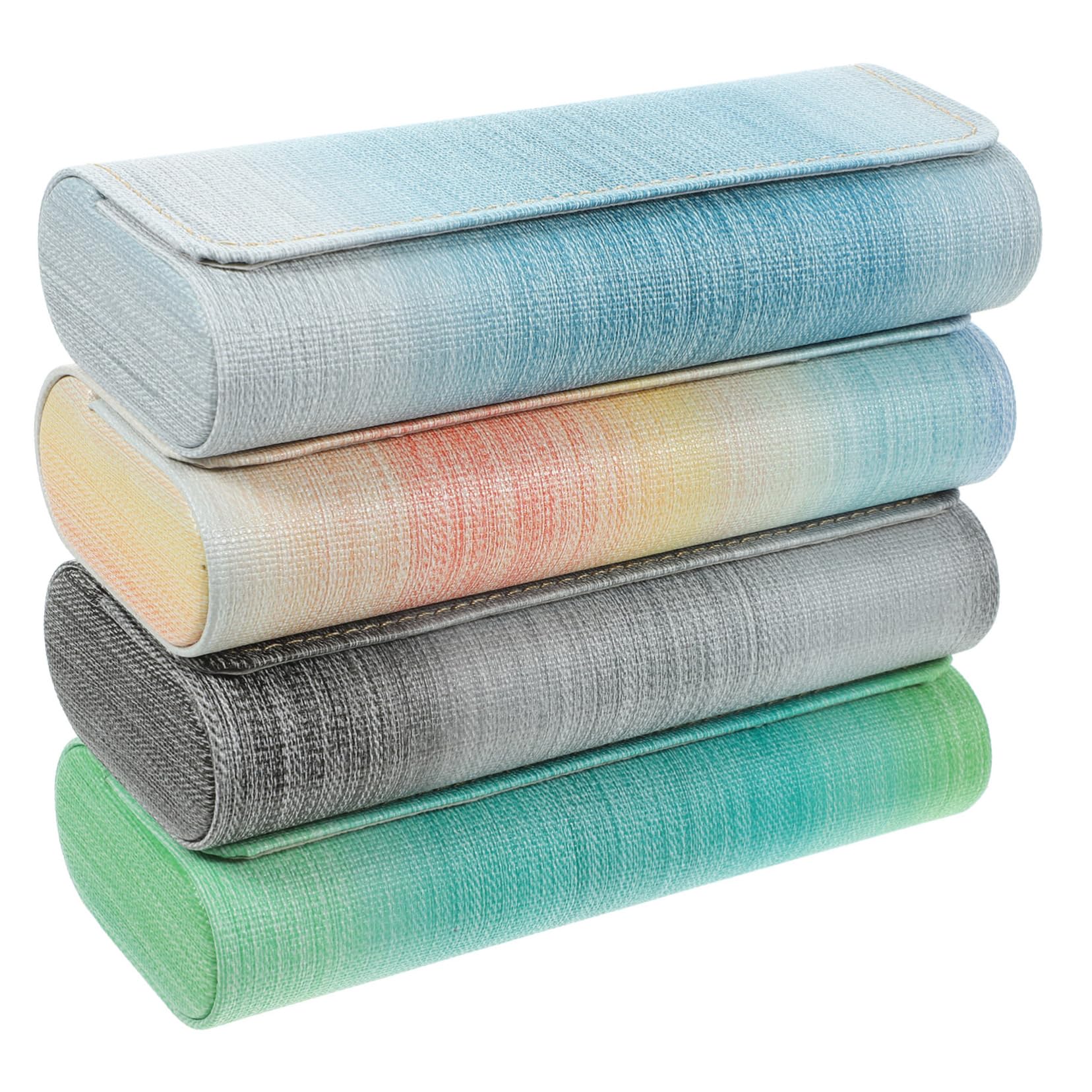 Beavorty Scatola Porta Occhiali Sacchetto Per Occhio Astuccio Per Occhiali Protezione Caso Classico Custodia Per Occhiali Custodie in Per Occhiali Pu