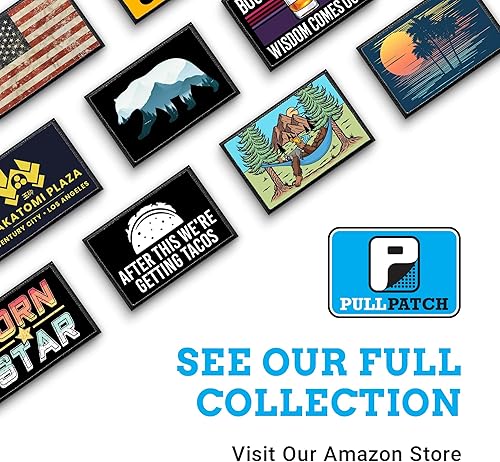 Miniatura 3 de Pull Patch - Bandera de buzo con buceador, fijación de velcro para sombreros, jeans, chalecos, abrigos, 2 x 3 pulgadas