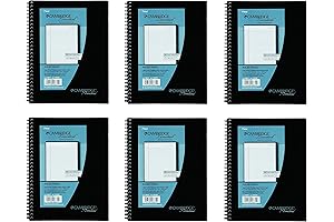 6-Pack of Mead Cambridge Wirebound Notepads: Legal Rule, Ideal for Business
