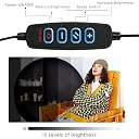 Futopia LED Clip-On Light Universal Video Conference, Makeup & Photography | 3 Color Modes & Adjustable Brightness | USB-Powered Portable Light for Laptop, Phone, Monitor, Dressing Table & Mirror gallery image