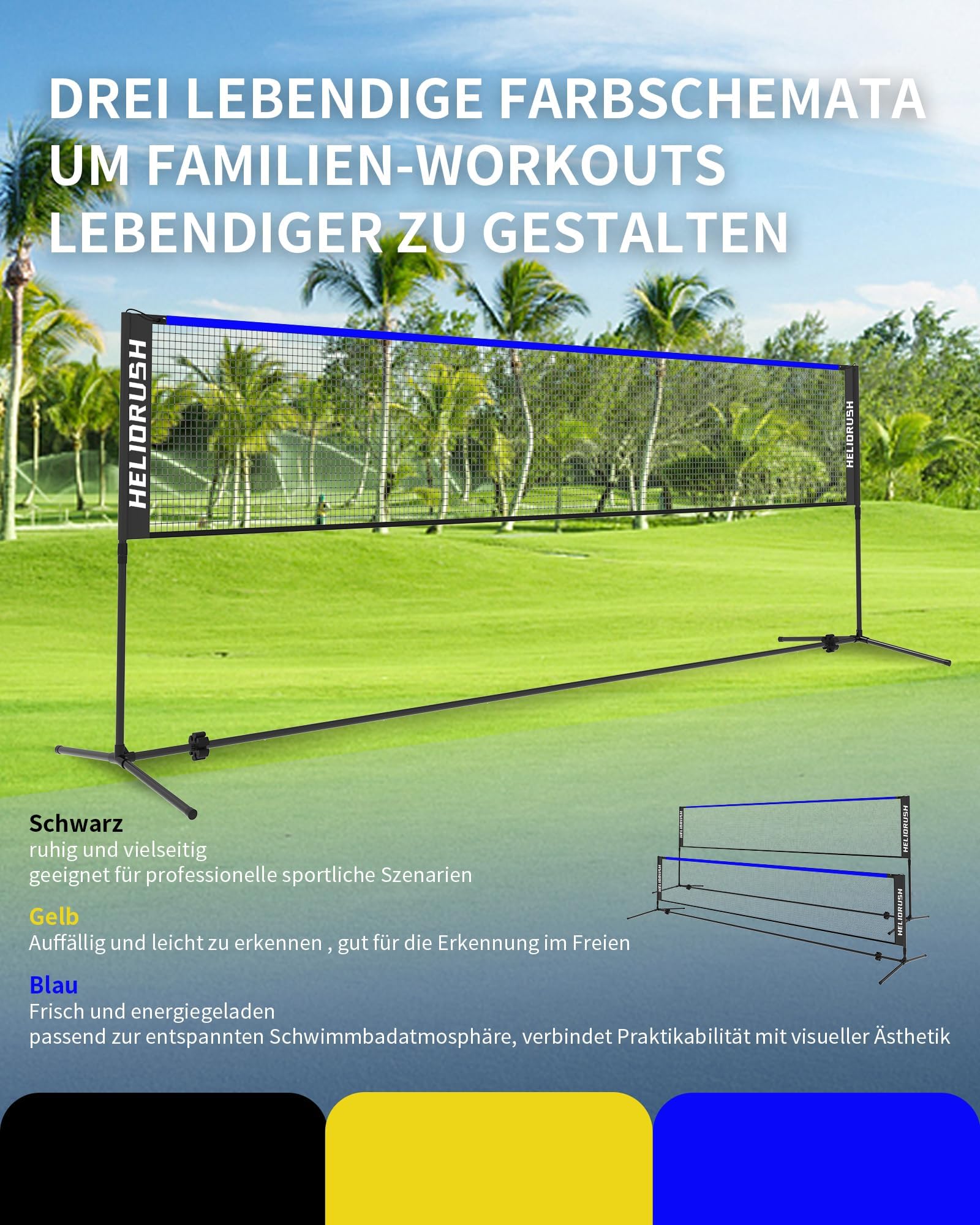 Badminton Net TBN005B