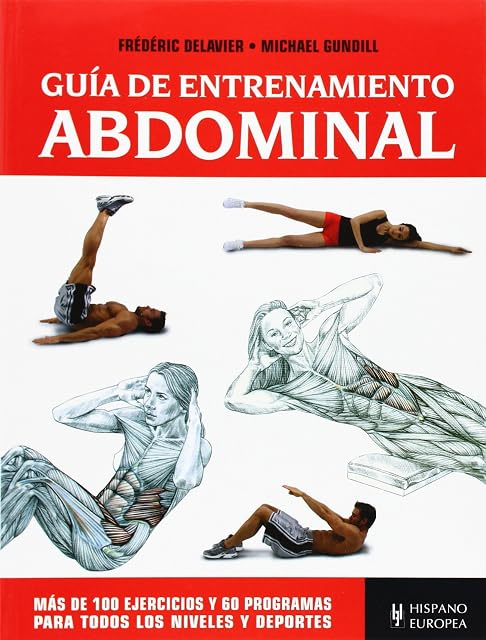 Portada de Guia de Entrenamiento Abdominal: Mas de 100 Ejercicios y 60 Progr Amas