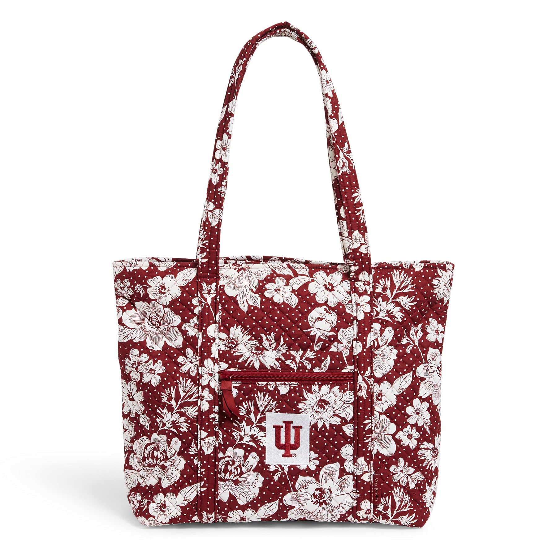 Verabradley Womens Cotton Collegiate Vera Tote Bag (Multiple Teams Available)