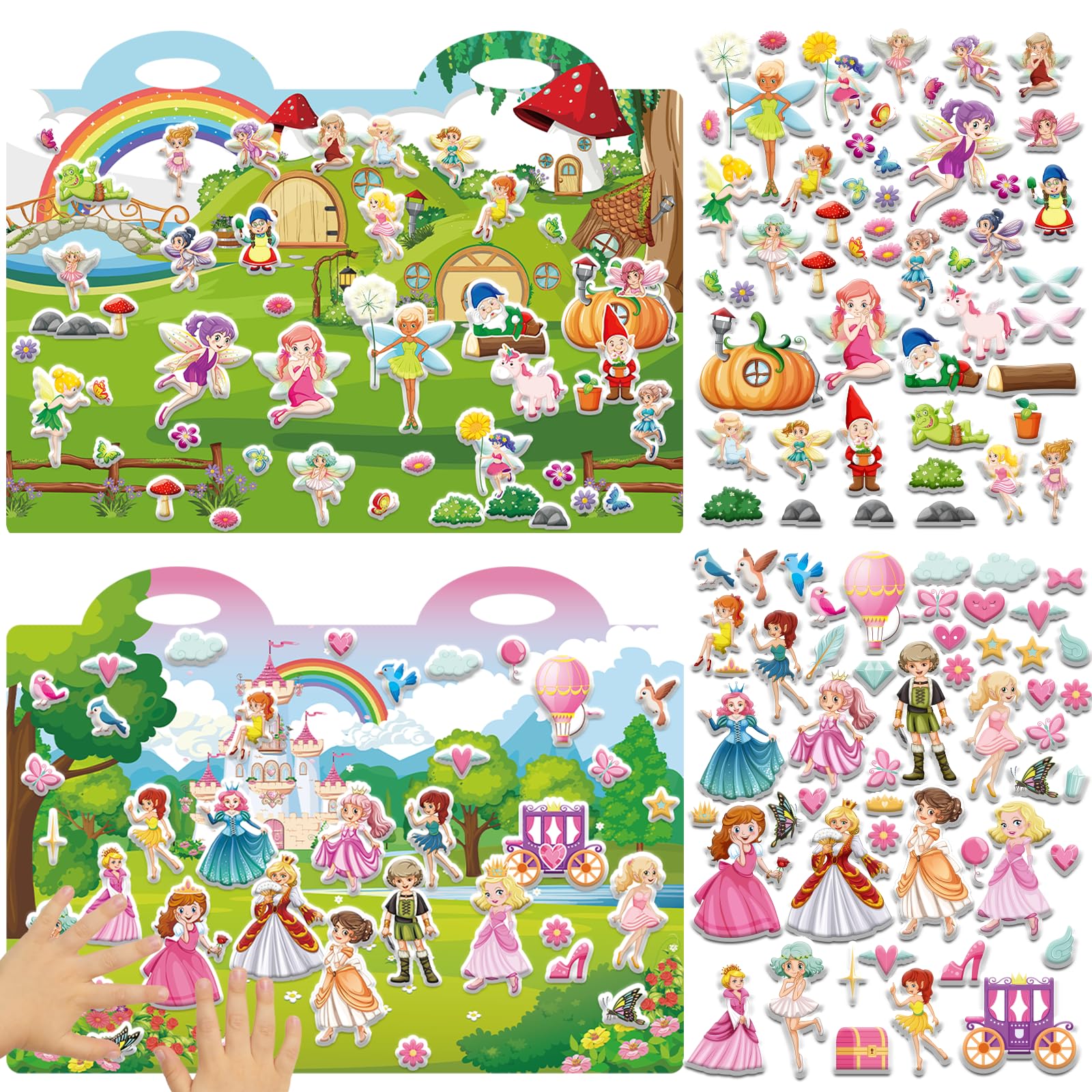 100 Pegatinas De Princesas – Vinilo Impermeable Para Decorar Laptops, Patinetes Y Regalos