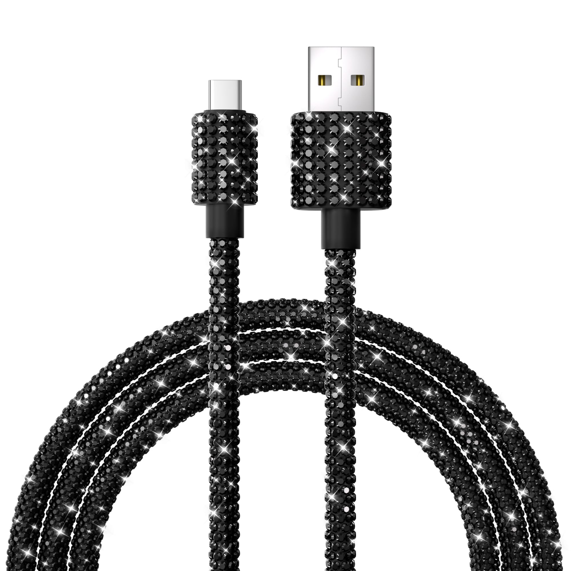 Cable USB a USB C de 4 pies, 60 W, cable USB C para cargador de iPhone, cable de carga rápida trenzado para iPhone 16, 15 Plus, Pro Max, Samsung Galaxy S24, S23