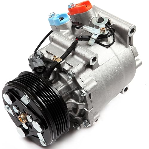 ECCPP AC Compressor 2001 for Honda Civic for Acura EL 1.7L 1997-2001 for Honda Prelude 2.2L Fast Cooling Air Conditioning Compressor