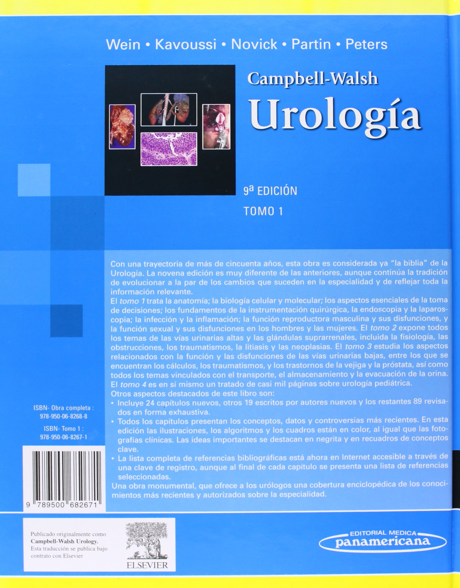 Campbell / Walsh - Urología. Tomo 1. 9ª edición