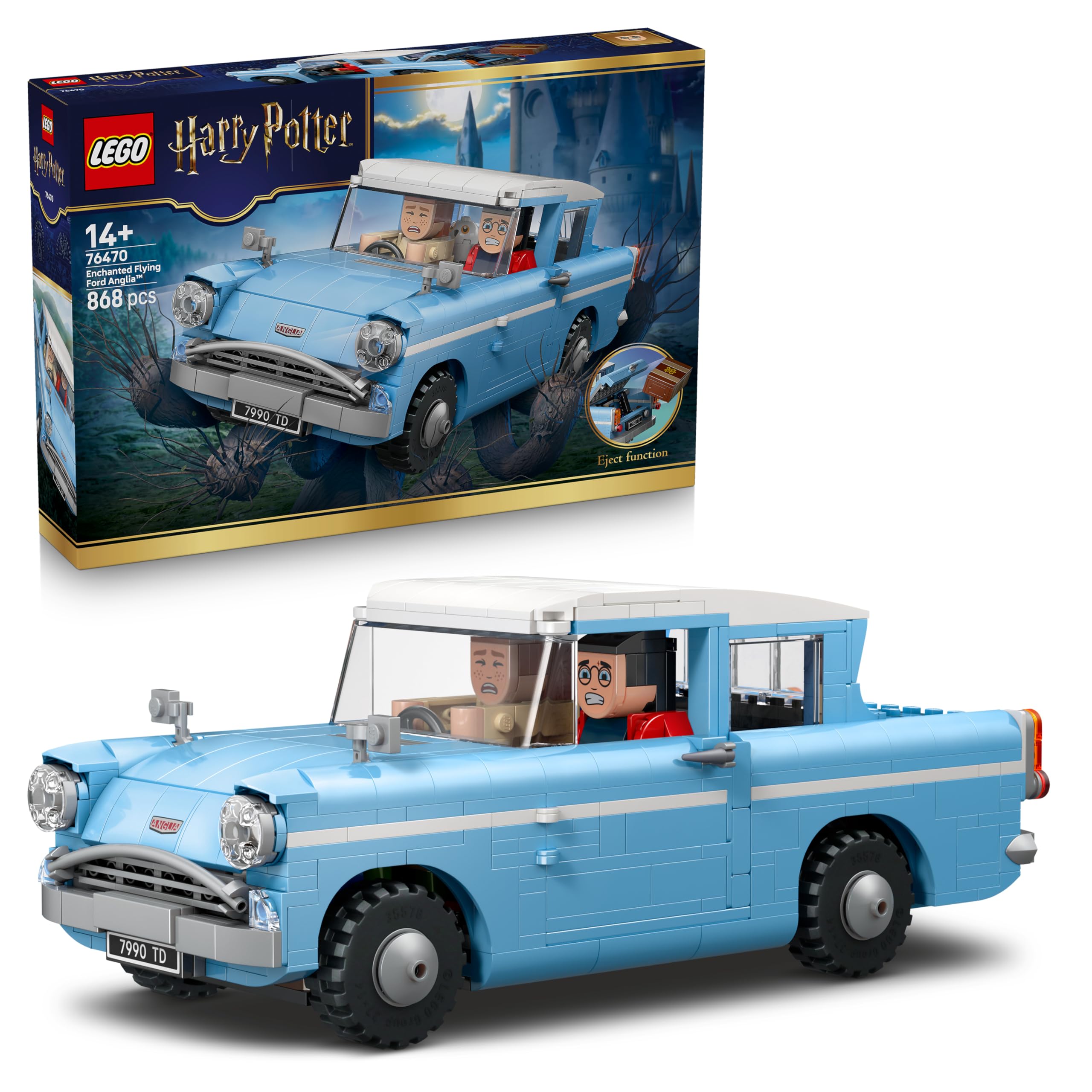 Lego Harry Potter Enchanted Flying Ford Anglia Set 76470
