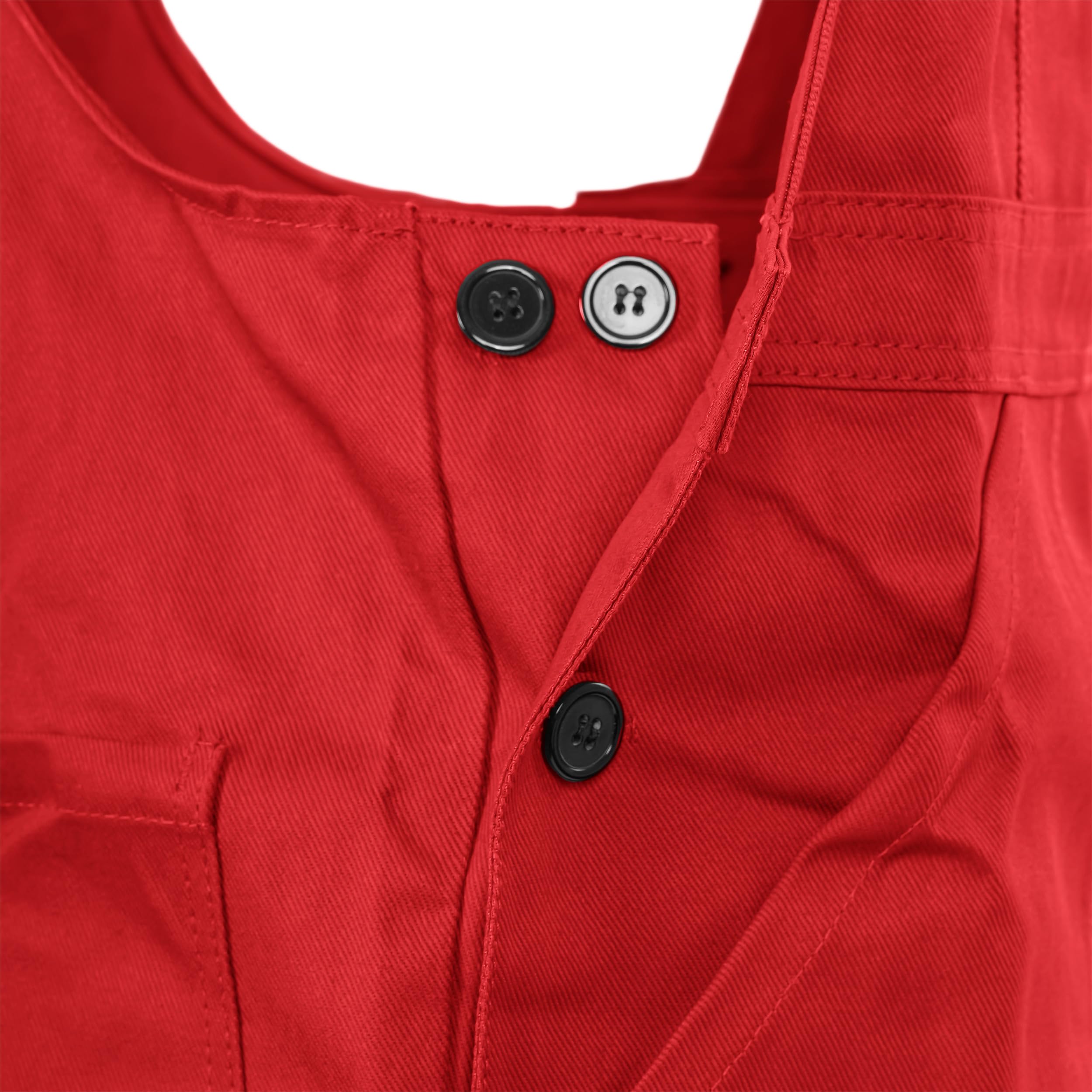 Qualitex Pantalón con Peto BW 270 - Negro/Gri