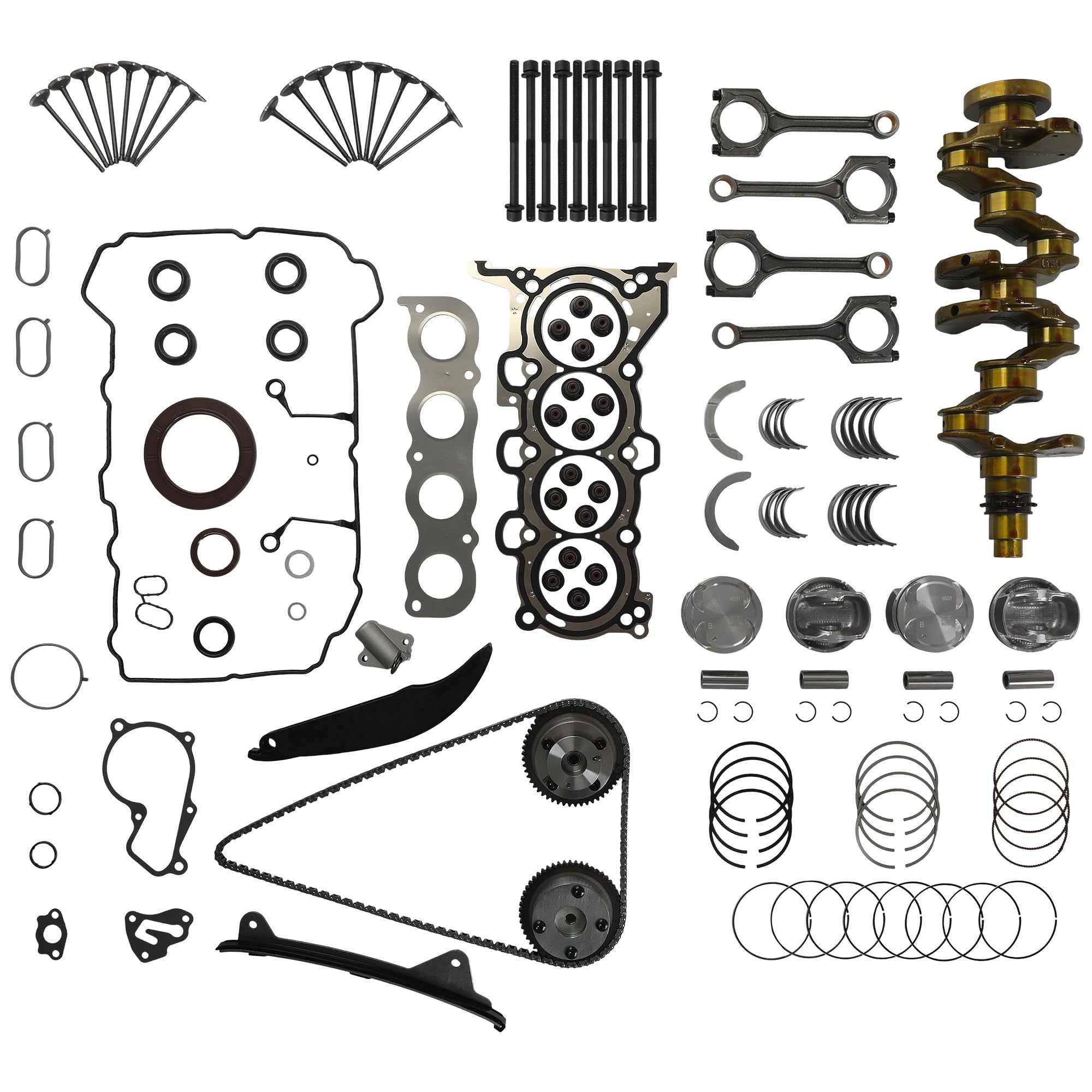 View 1 of ***FACTORY SEALED***Gasekan 1.8L G4NB Engine Rebuild Kit