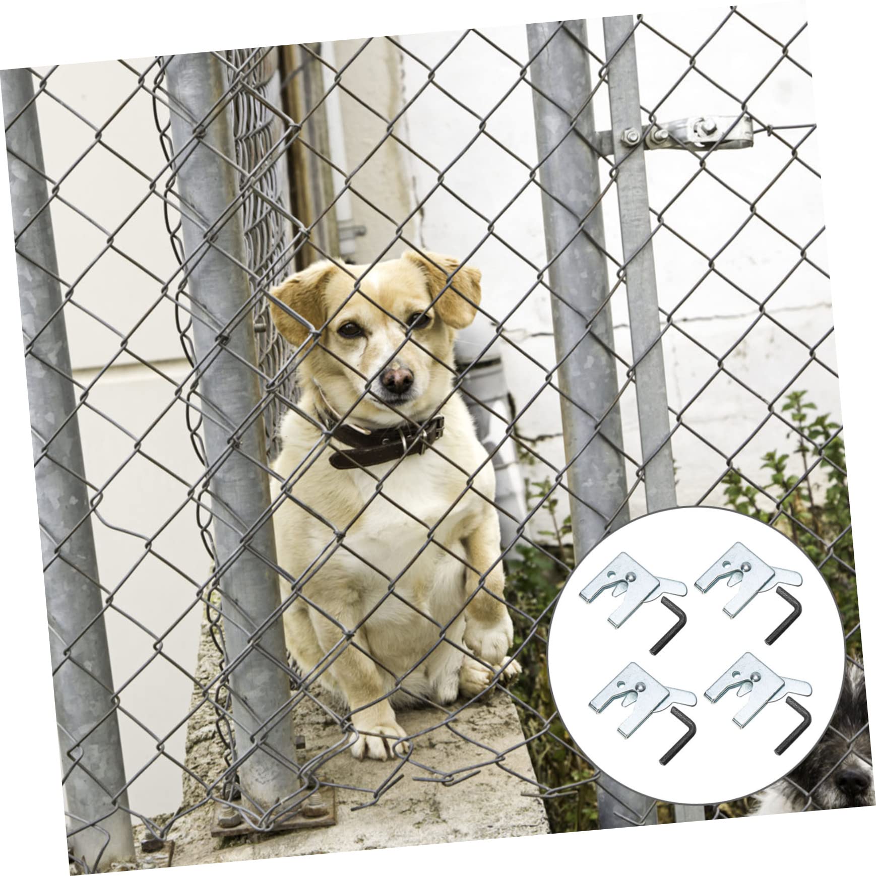犬用ケージ ロック付き ベージュ 1180mm 1027640-0.jpg