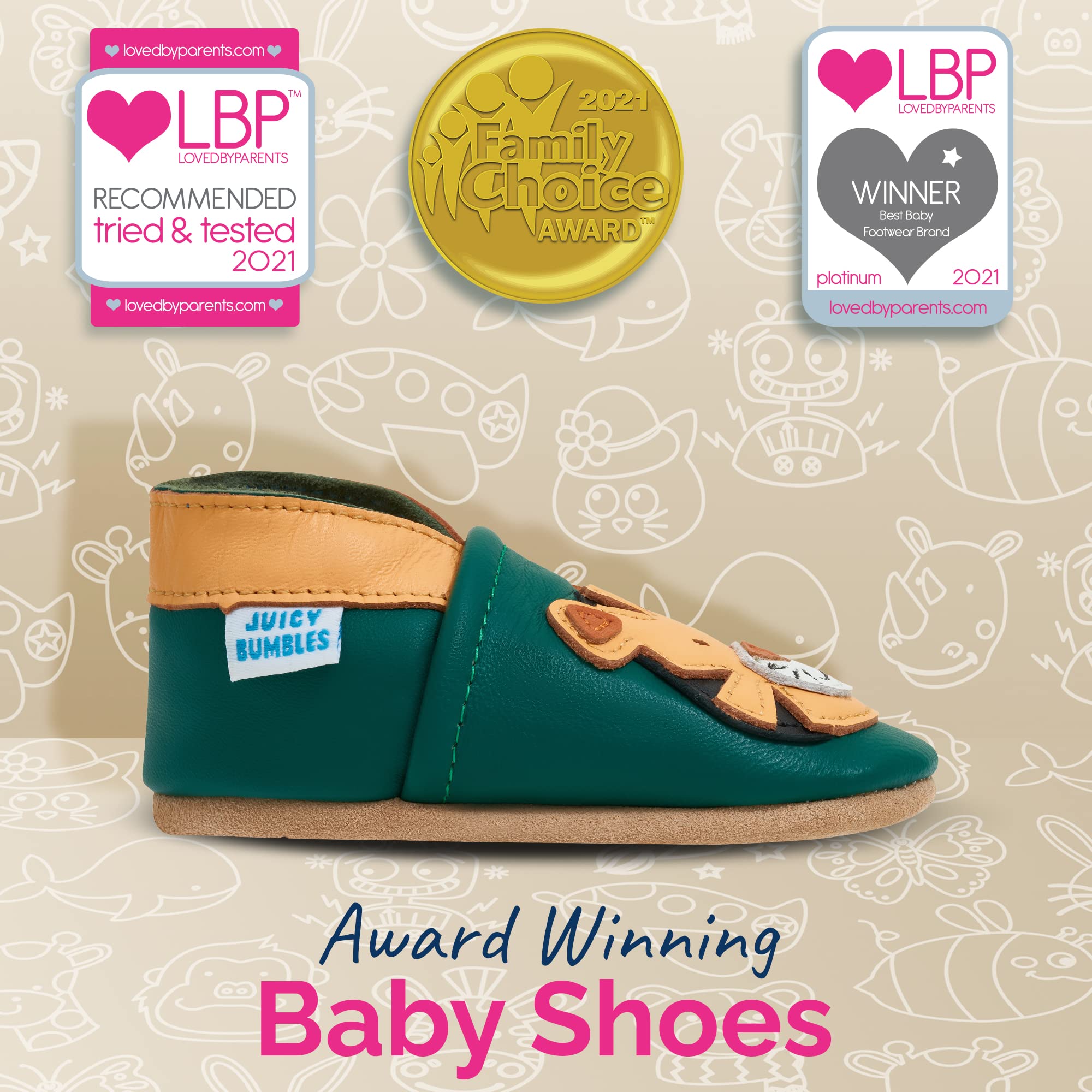 Zapatos de Bebé – Zapatillas de Cuero Niño Niña – Patucos de Piel con Elástico para Bebé - Zapatitos Primeros Pasos - Pantuflas Infantiles 0-6 Meses 6-12 Meses 12-18 Meses 18-24 Meses 2-3Años — view 5