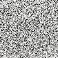 Vista 33 de Bala&Fillic Cuentas de semillas de color verde oscuro de 0.118 pulgadas (0.118 in), aproximadamente 3600 piezas/3.53 oz en bolsa, cuentas de vidrio