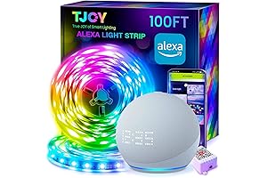 TJOY Smart Led Strip Lights, Enhance Your Living Space with Voice Control and Brilliant Illumination