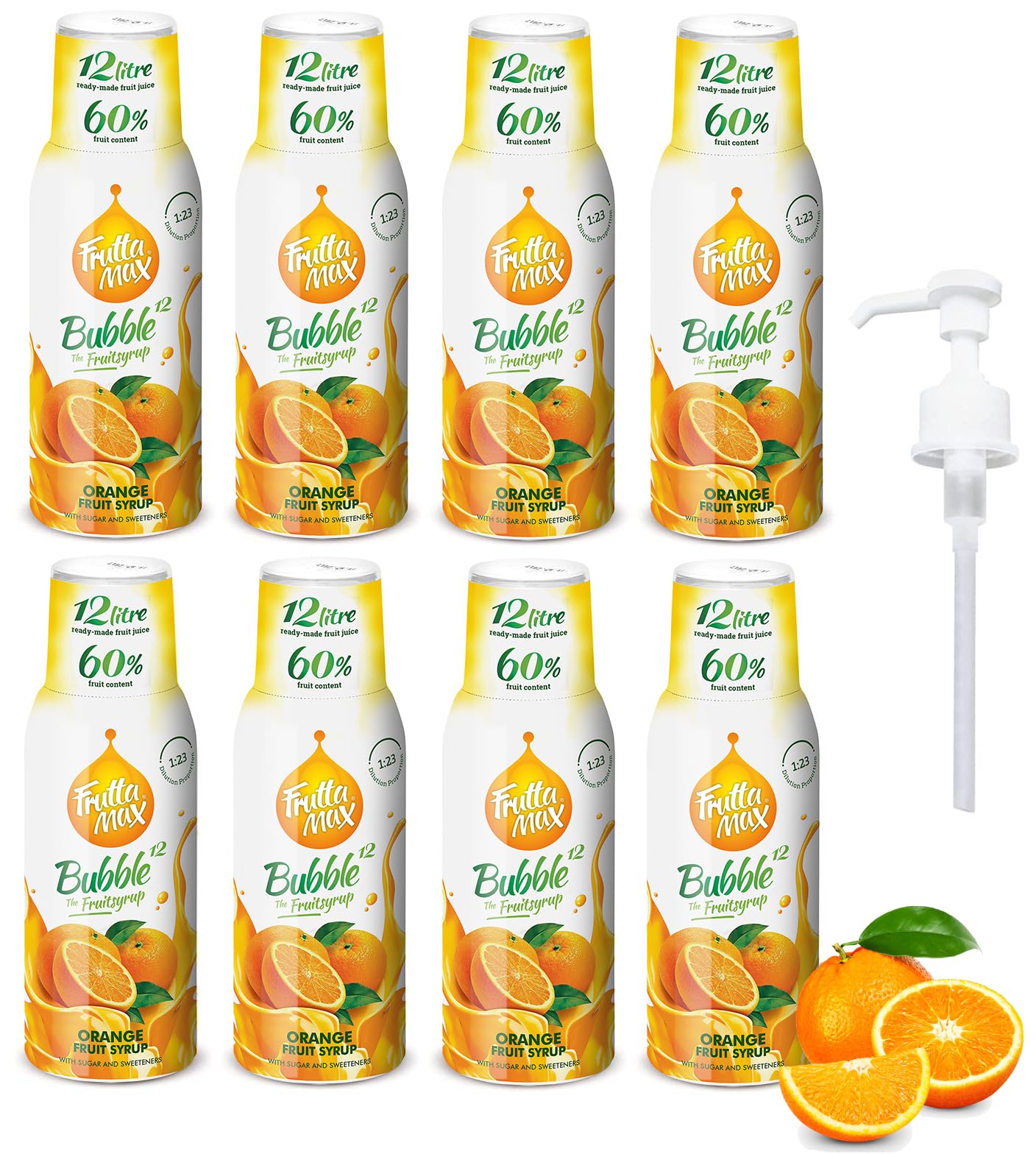 FruttaMax Energy Drink Syrup – Fizzy Caffeinated Syrup with Low Sugar | Soda Maker Compatible, Great for Active Lifestyle 500ml - ThunderMax — view 47