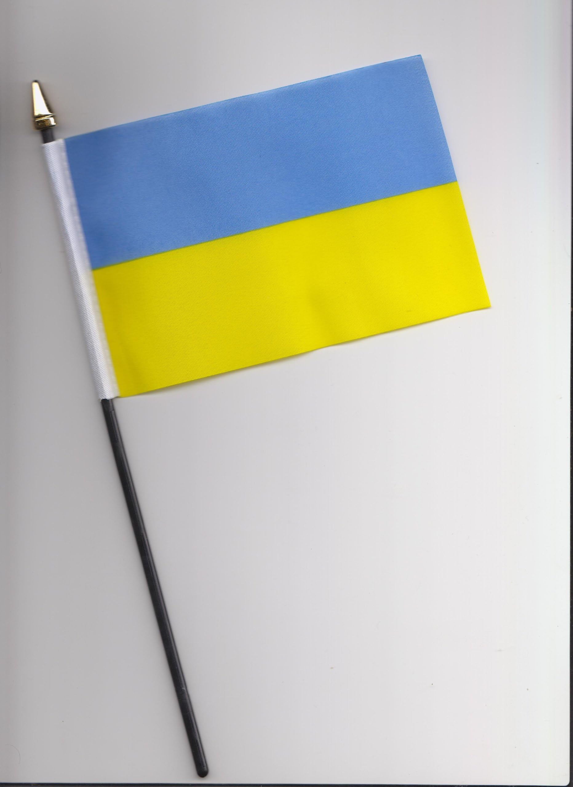Ukraine Hand Flag 25cm