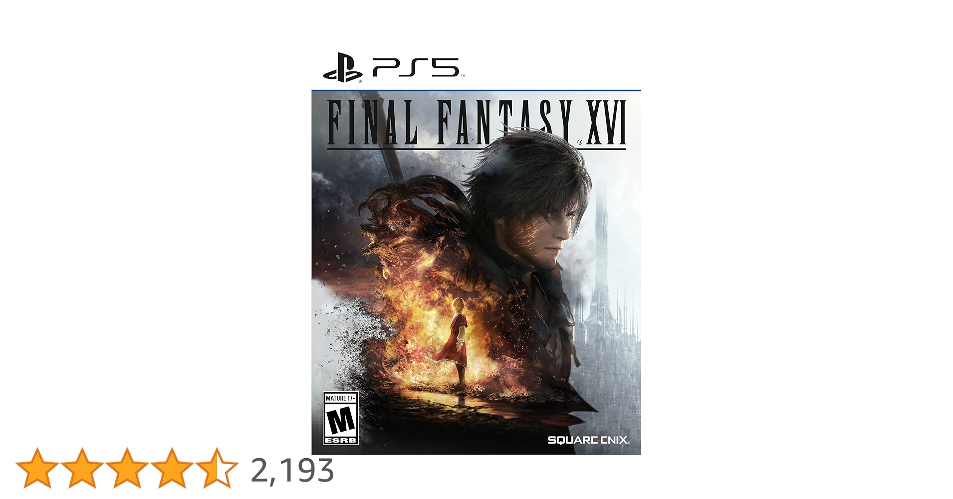 Amazon.co.jp: Final Fantasy XVI (輸入版:北米) - PS5 : ゲーム