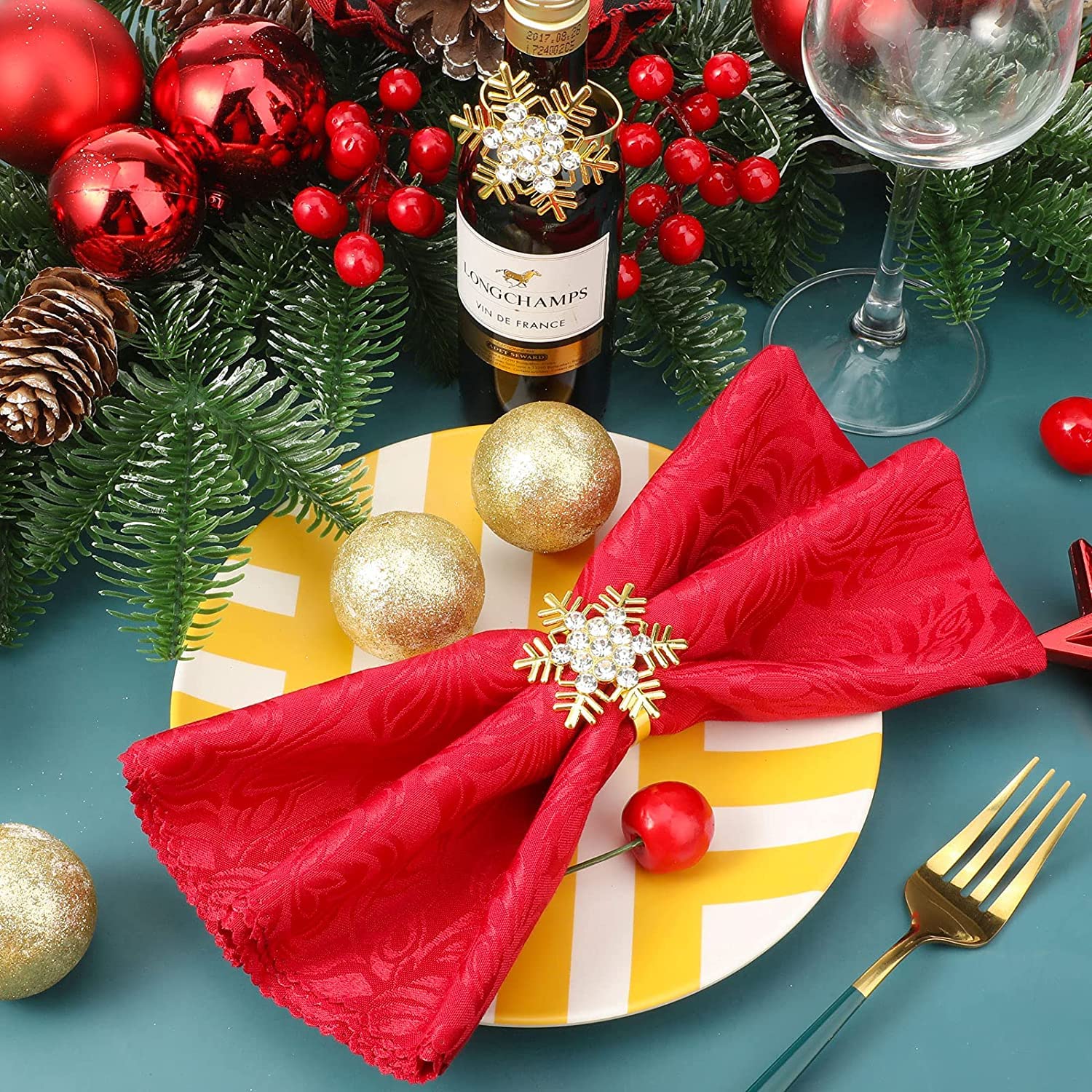 Anneaux De Serviette En Forme De Poulet En émail, 4 Pièces, Porte-serviettes Coq En Métal, Boucles, Anneaux De Serviette En Forme D'animal Pour Décoration De Table De Fête De Pâques  15