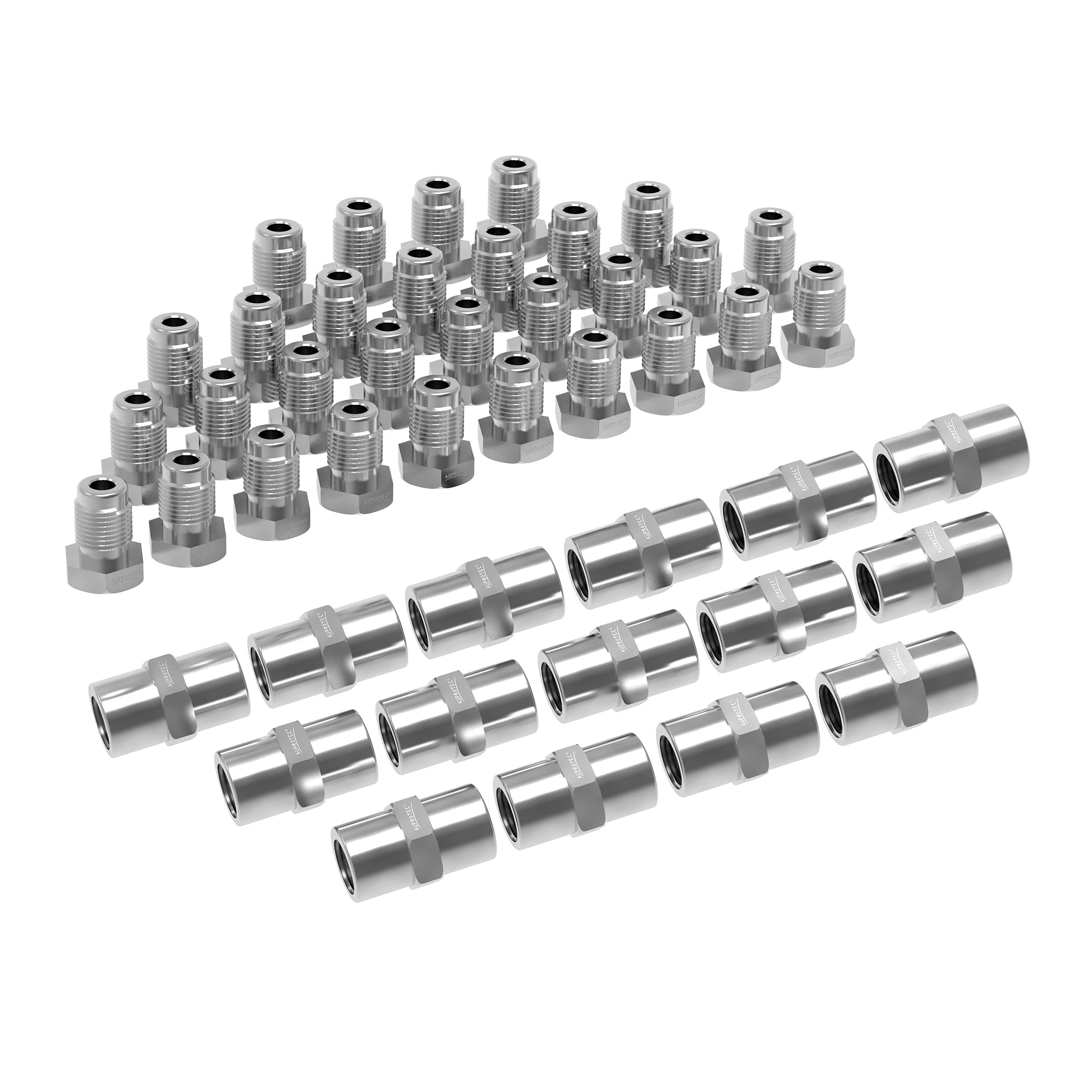 Connettori Per Tubi Freno In Ottone - 10 Pezzi Da 4,75 Mm, Raccordi A 3 Pezzi Per Auto, Motori E Veicoli