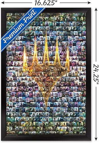 Vista 7 de Trends International Magic: The Gathering - Póster de collage de pared, 22.375 x 34 pulgadas, versión sin marco Versión sin marco,Paquete de póster