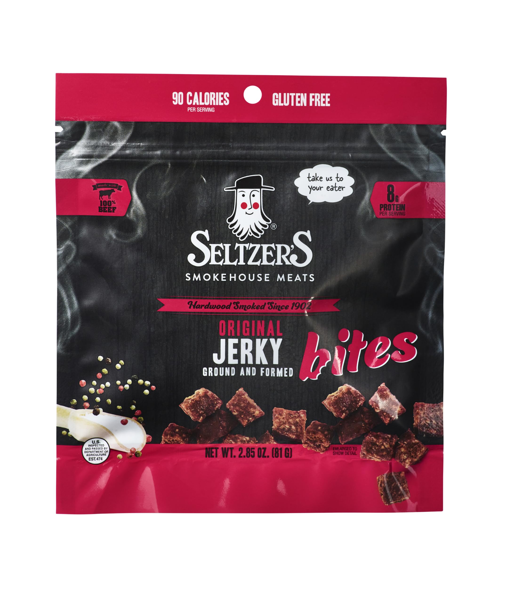 Seltzer's Original Beef Jerky Bites
