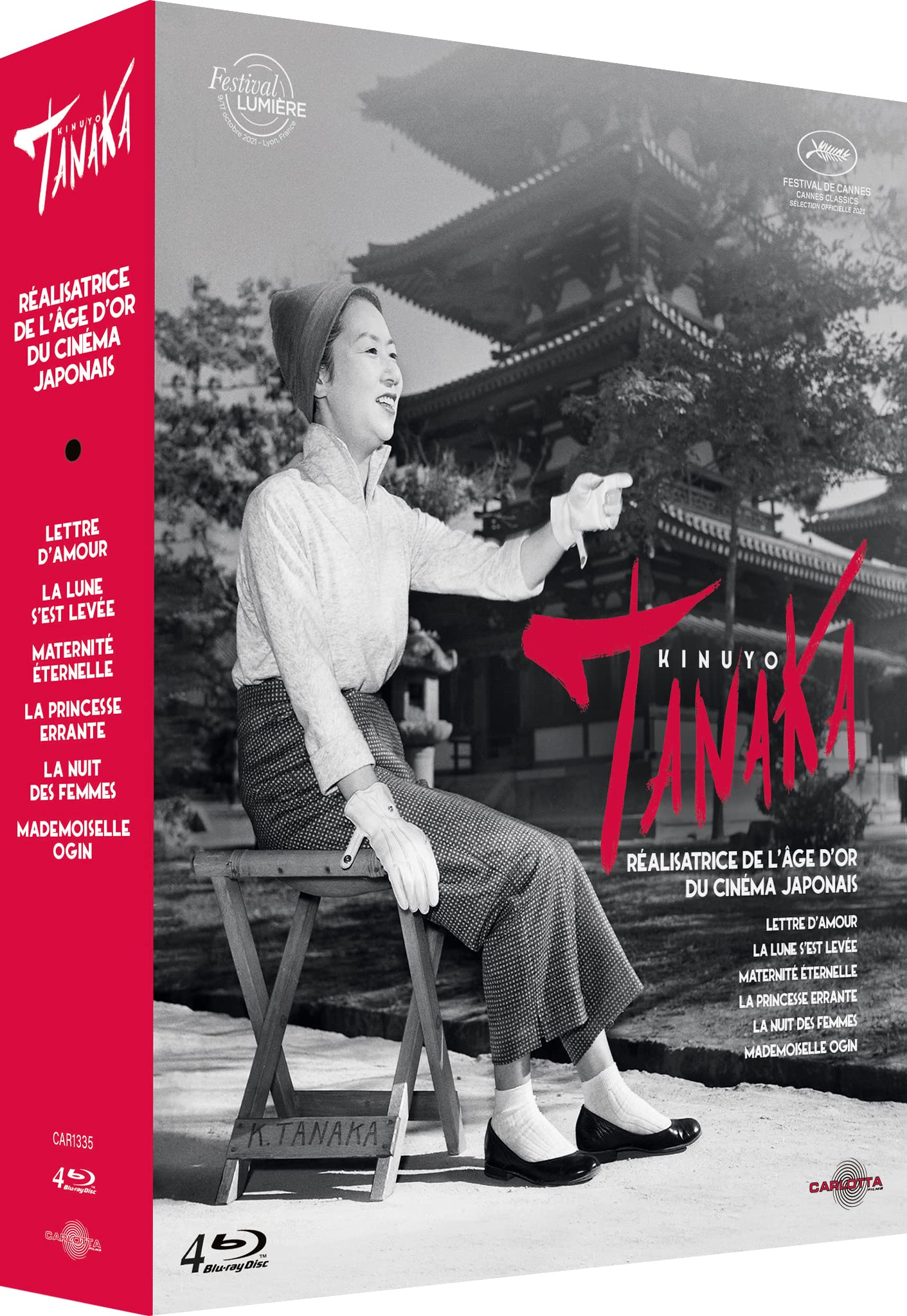 Kinuyo Tanaka, réalisatrice de l'âge d'or du cinéma japonais-4 Blu-Ray+Livret [HD DVD]