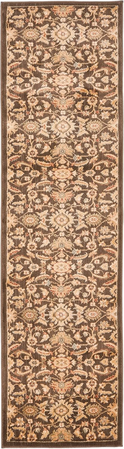 SAFAVIEH Heirloom Collection Accent Rug - 2'6" x 4', Blue & Gold, Traditional Oriental Design, Non-Shedding & Easy Care, Ideal for High Traffic Areas in Entryway, Living Room, Bedroom (HLM1671-6520)