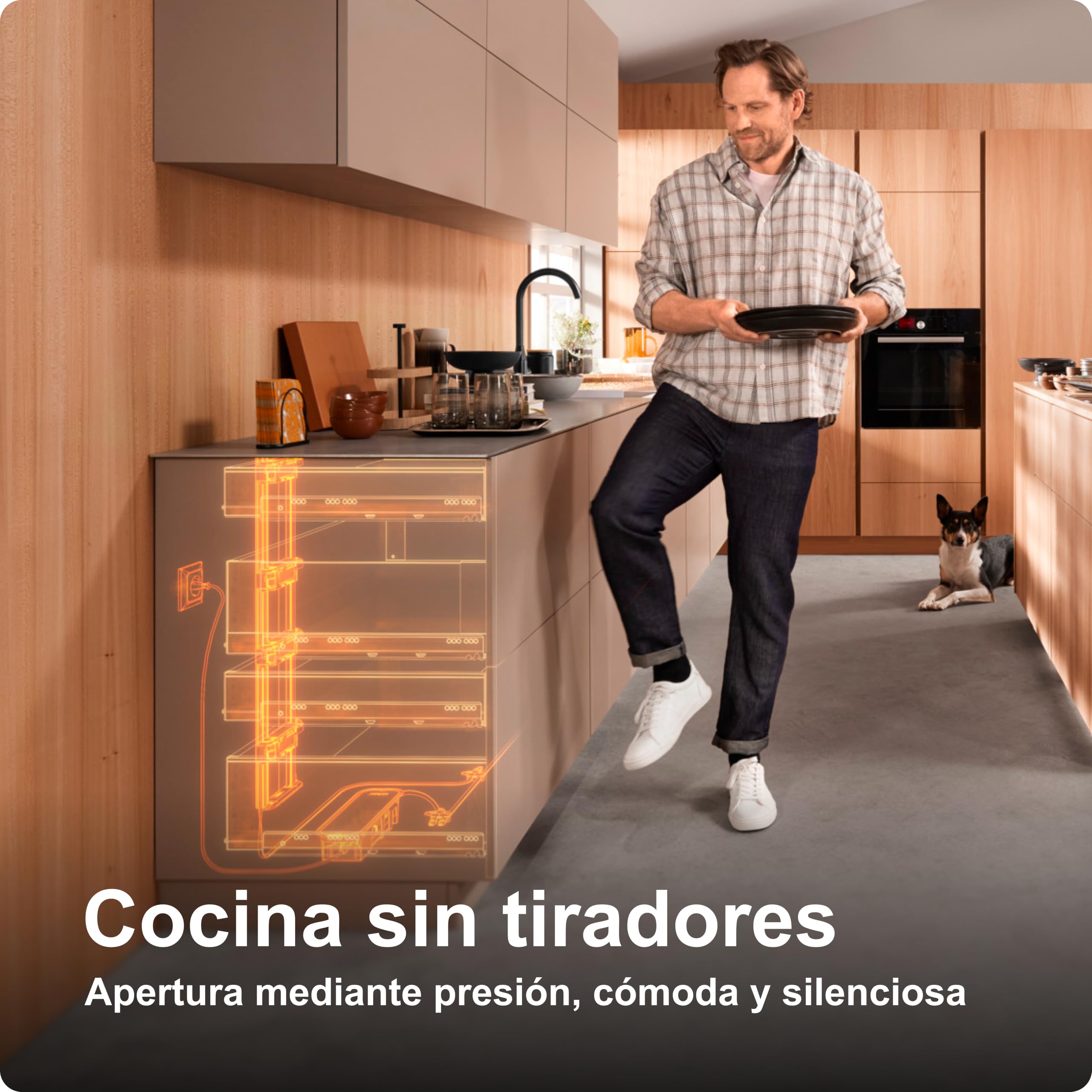 Unidad de accionamiento SERVO-DRIVE de Blum I Apertura automática de cajones, gavetas y extraíbles I Accesorio de lujo