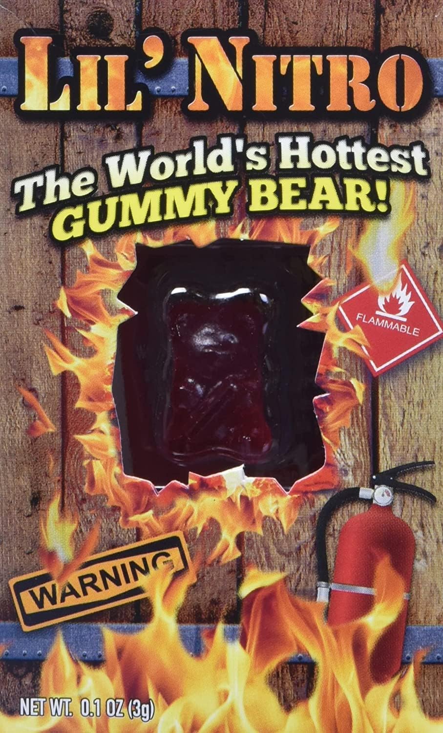 Lil' Nitro The World's Hottest Gummy Bear