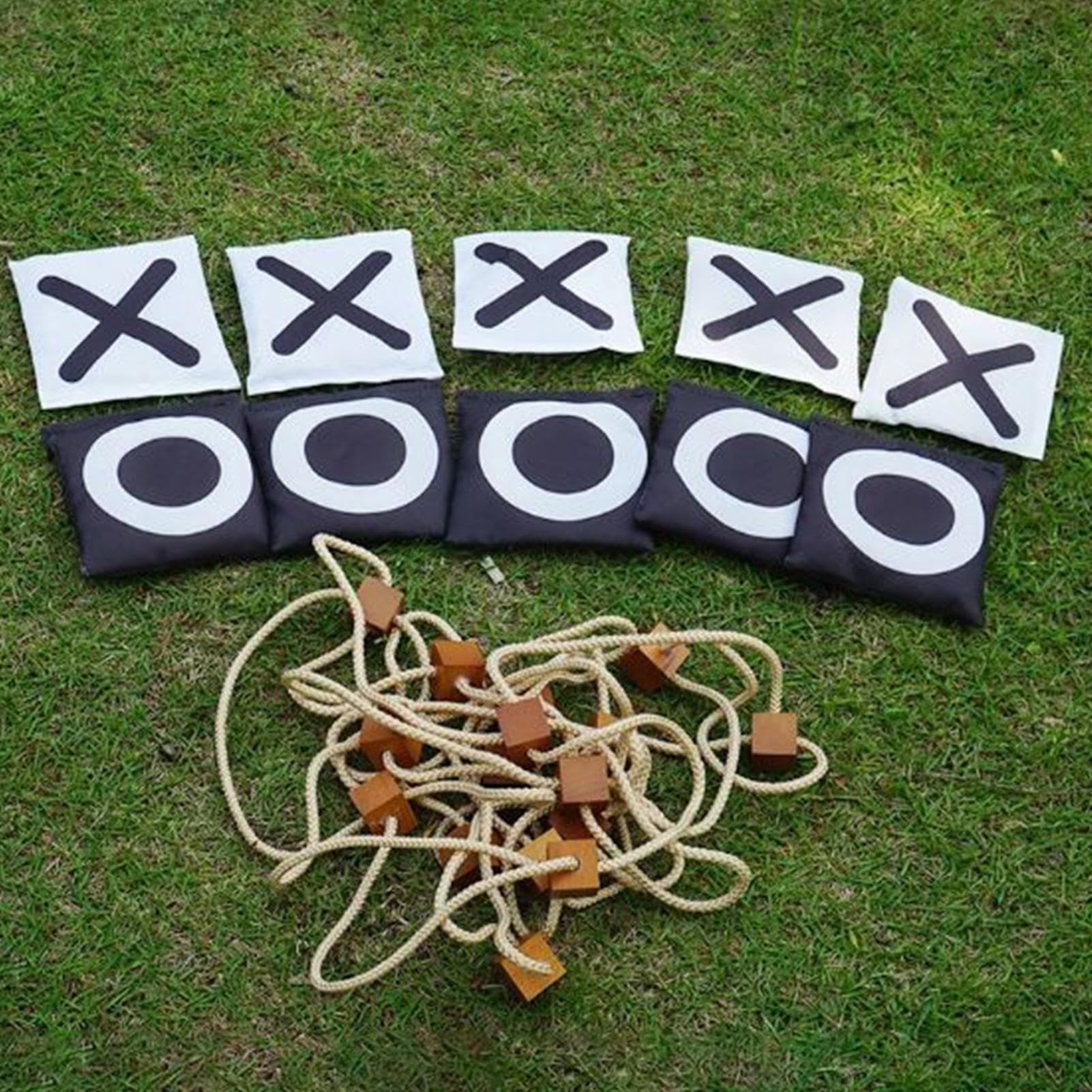 SPAN -SABEL Gioco di lancio – Giant Yard Party Toy, Interactive Lawn Target Kit | Social Group Activity Fun Toss Set, tagliere da gioco durevole con tasche per campeggio giardino spiaggia prato
