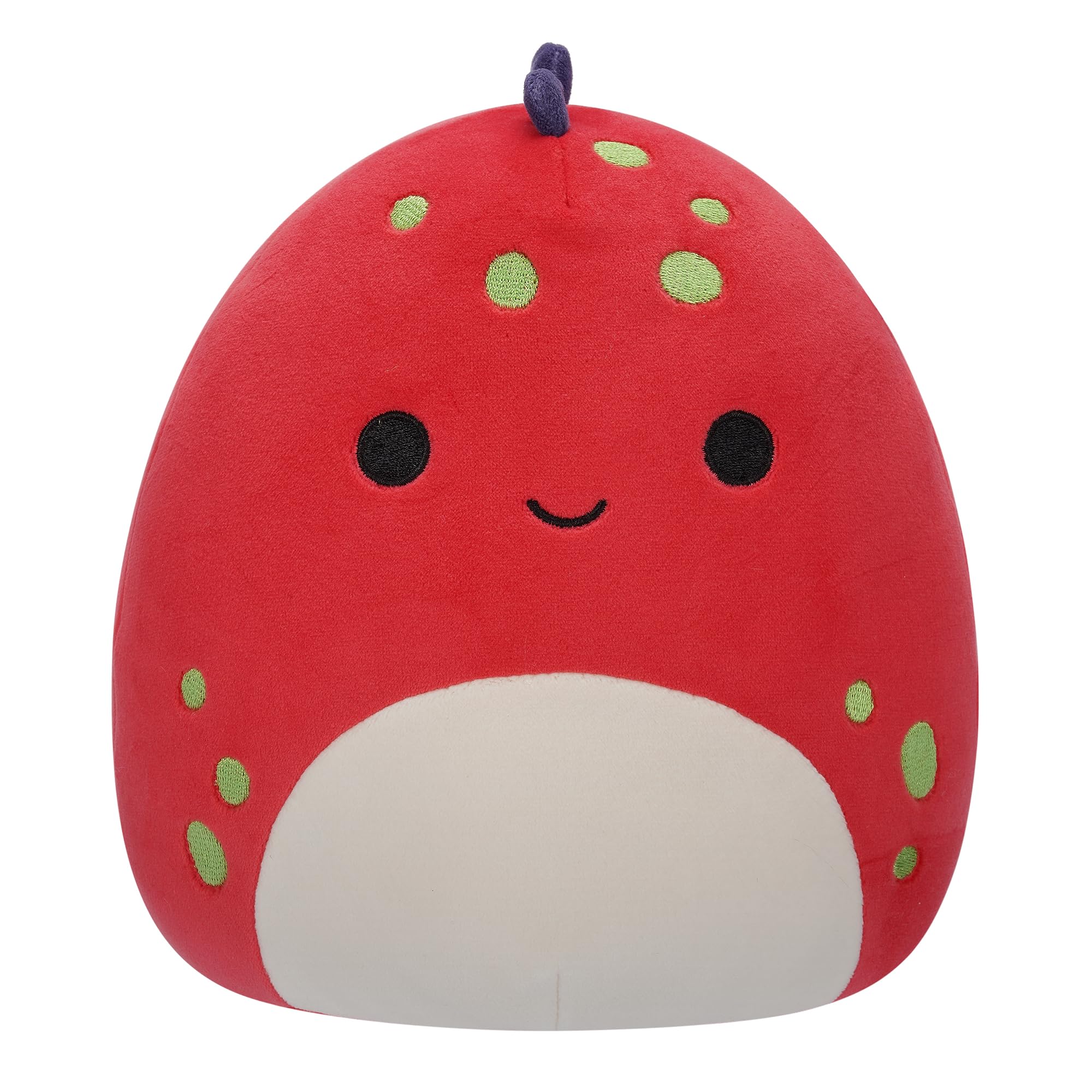 Squishmallows Original 7.5-Inch - Dolan the Red Dino with Green Spots