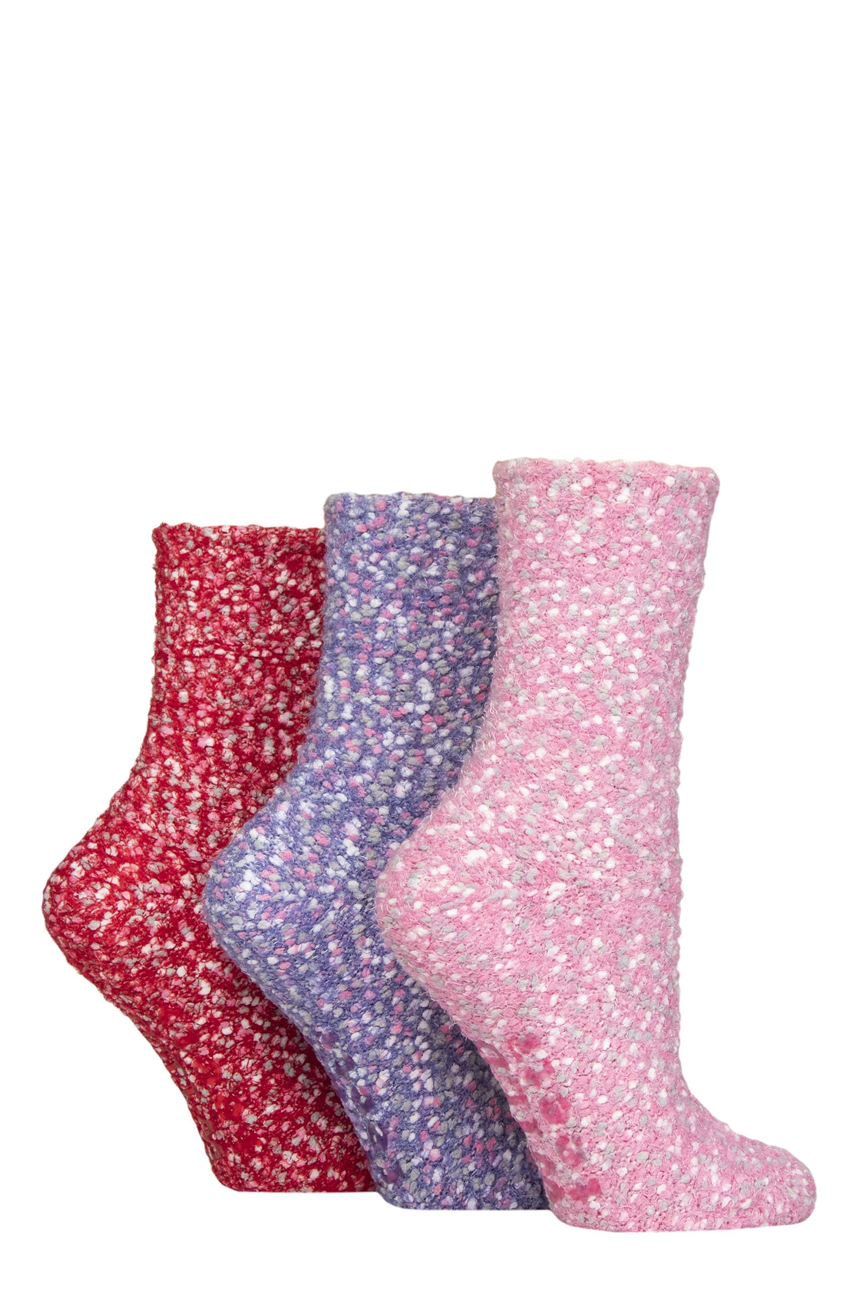 Wild Feet Women's    Sock Shop 3 Pack Popcorn Sock in Size 3, BrandAlley
