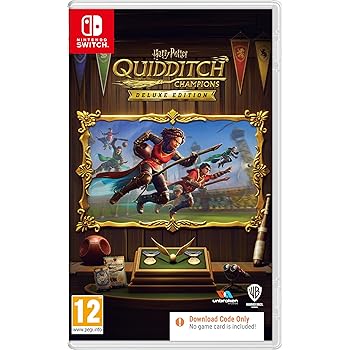 Harry Potter: Quidditch Champions Deluxe Edition (Code in Box) (Nintendo Switch)