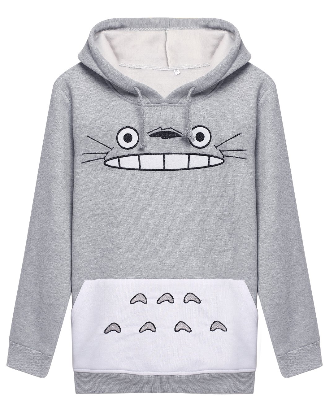 KISSMO Women Girl Hoodies Long Sleeve Cotton Cute Cat Ear Pullover Sweatshirt