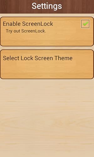 Analog Clock Screen Lock