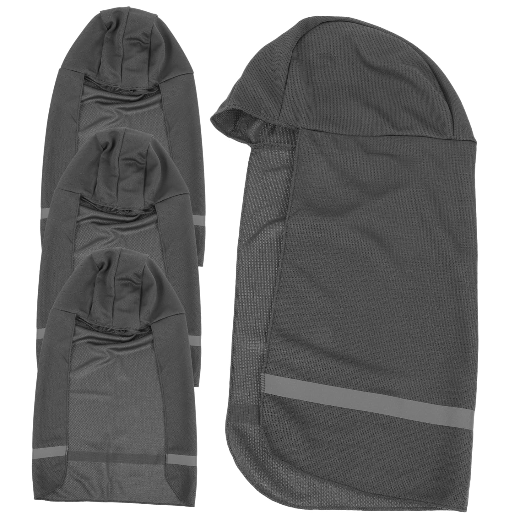 SHINEOFI Parasol Construcción De Cascos Sombreros Duros Protector De Cuello Plegable Sudor Bandas Forro De Enfriamiento De Casco Gorra con Cuello Visera Tela Gris Oscuro