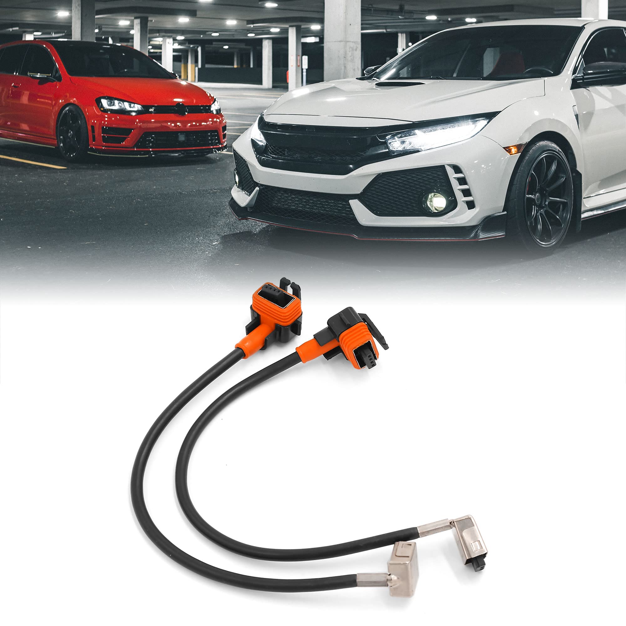 sourcingmap® 2 PC D1S Xenon HID filo cablaggio ballast adattatore connettore cavo
