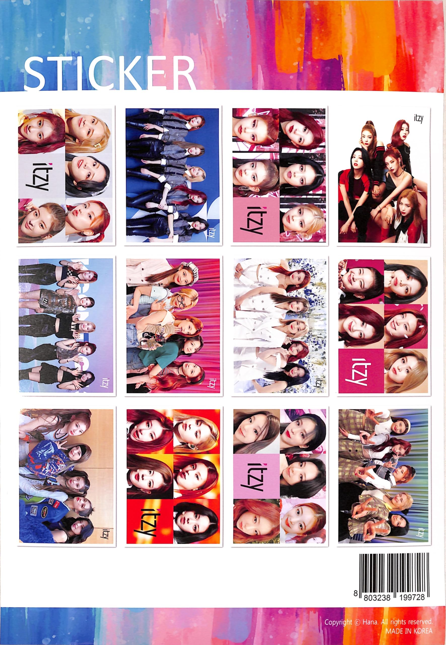 Amazon.co.jp: イッチ ITZY イッジ グッズ ポスター A3サイズ 12枚 +