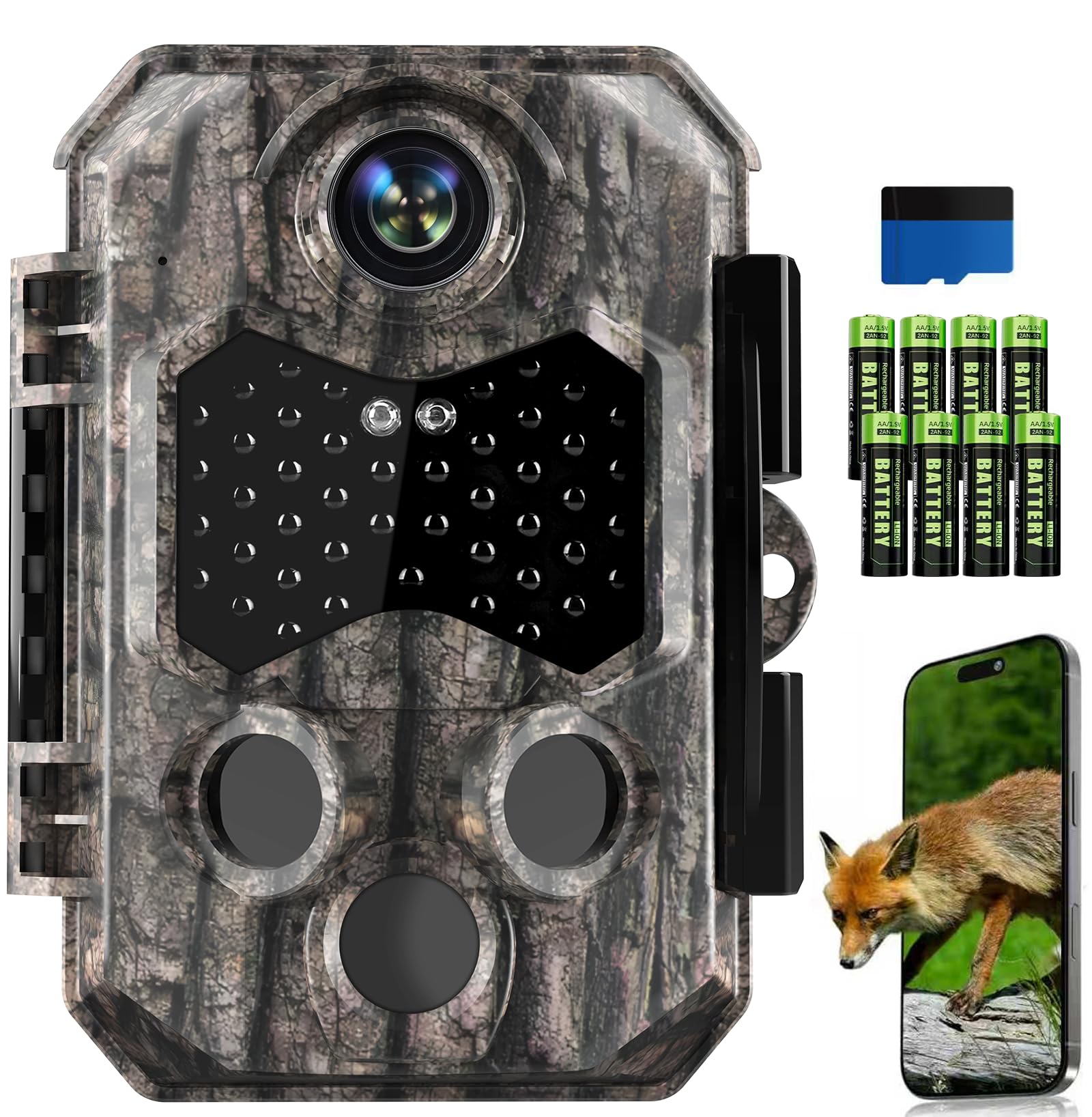 Amazon.com: Zivolixd 4K 84MP WiFi Trail Camera, Wildlife Camera