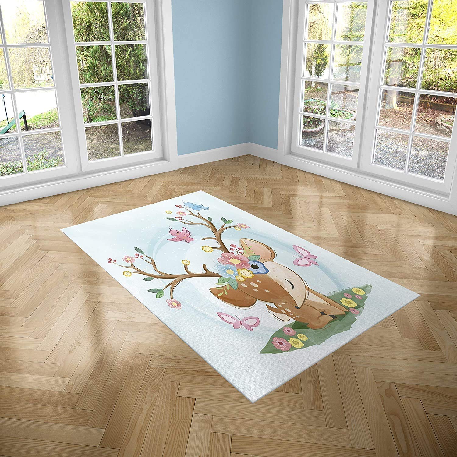 Alfombras Infantiles Alfombra Infantil De PVC Rayas Colores