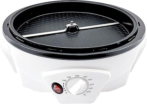 Miniatura 4 de Tostador de granos de café de 17.64 oz para el hogar, tostador de café con temporizador, tostador eléctrico de granos de café 32.0-464.0 °F