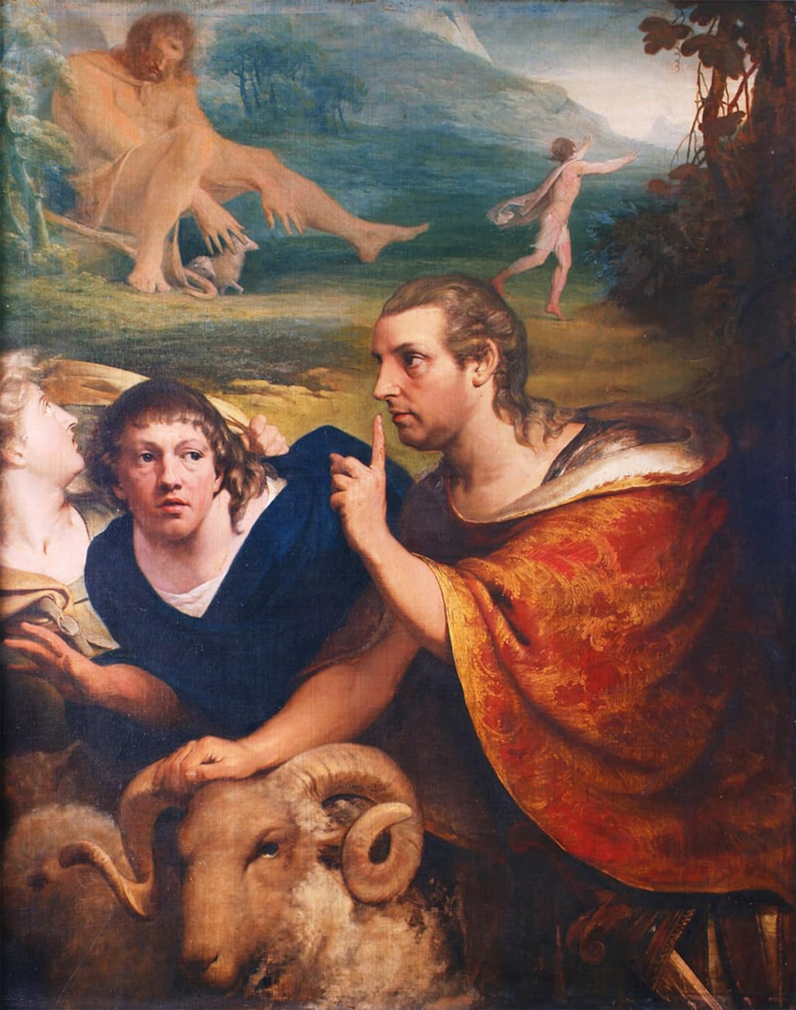 Serendipitp No Frame Vintage Wall Art Canvas Nordic Poster Canvas Print Picture Portraits Of Barry And Edmund Burke In The Characters By Famous Artist Wall Art Poster For Home Decor 60X90cm